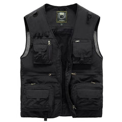 Mikel | Chaleco Multibolsillos Outdoor Hombre Transpirable