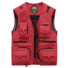Mikel | Chaleco Multibolsillos Outdoor Hombre Transpirable