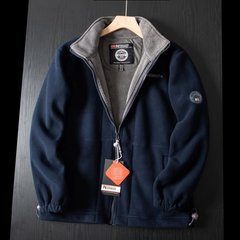 Mikel | Chaqueta Polar Hombre Cuello Alto Cremallera Completa