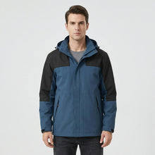 Mikel | Chubasquero Impermeable Hombre con Capucha Cortavientos