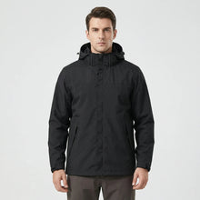 Mikel | Chubasquero Impermeable Hombre con Capucha Cortavientos