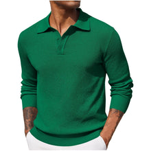 Mikel | Polo Hombre de Manga Larga Punto Texturizado