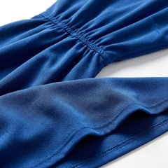 Mónica | Vestido Drapeado de Cóctel Sin Mangas Mujer Escote Keyhole