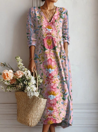 Rosa Floral Multicolor 2