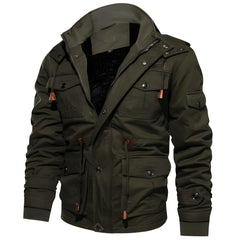 Nacho | Chaqueta Militar Hombre Multibolsillos Forro Interior