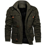 Nacho | Chaqueta Militar Hombre Multibolsillos Forro Interior