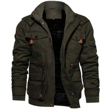 Nacho | Chaqueta Militar Hombre Multibolsillos Forro Interior