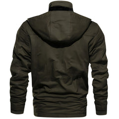 Nacho | Chaqueta Militar Hombre Multibolsillos Forro Interior