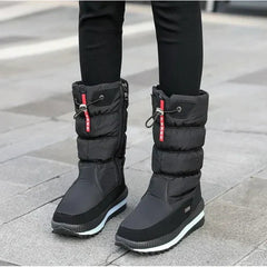 Nahia | Botas de Invierno Impermeables Mujer Acolchadas Caña Alta