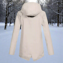 Naia | Parka Impermeable Mujer con Capucha Chaqueta Impermeable