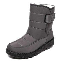 Nerea | Botas Impermeables Planas Mujer Forro Cálido Velcro
