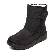 Nerea | Botas Impermeables Planas Mujer Forro Cálido Velcro