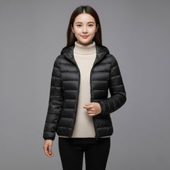 Nerea | Chaqueta Acolchada Puffer Jacket Mujer Cuello Alto