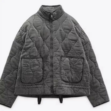 Nerea | Chaqueta Bomber Acolchada Mujer Cuello Alto Cremallera