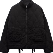 Nerea | Chaqueta Bomber Acolchada Mujer Cuello Alto Cremallera