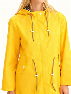 Nerea | Chubasquero Impermeable Mujer con Capucha Ajustable