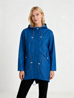 Nerea | Chubasquero Impermeable Mujer con Capucha Ajustable