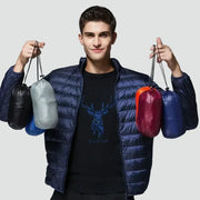 Nicolás | Chaqueta de Plumas Ligera Hombre Ultraligera Compacta