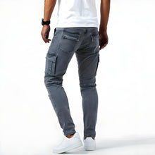 Nicolás | Pantalón Cargo Slim Fit Hombre Múltiples Bolsillos