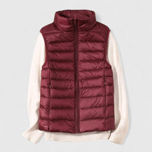 Noelia | Chaleco Acolchado Ligero Mujer Cuello Alto Cremallera