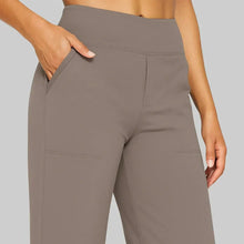 Noelia | Pantalón de Jersey de Pierna Ancha Mujer Cintura Alta