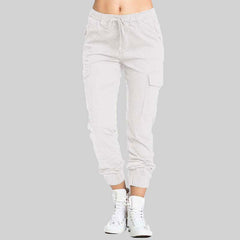 Nuria | Pantalones Cargo Mujer Jogger Cintura Elástica