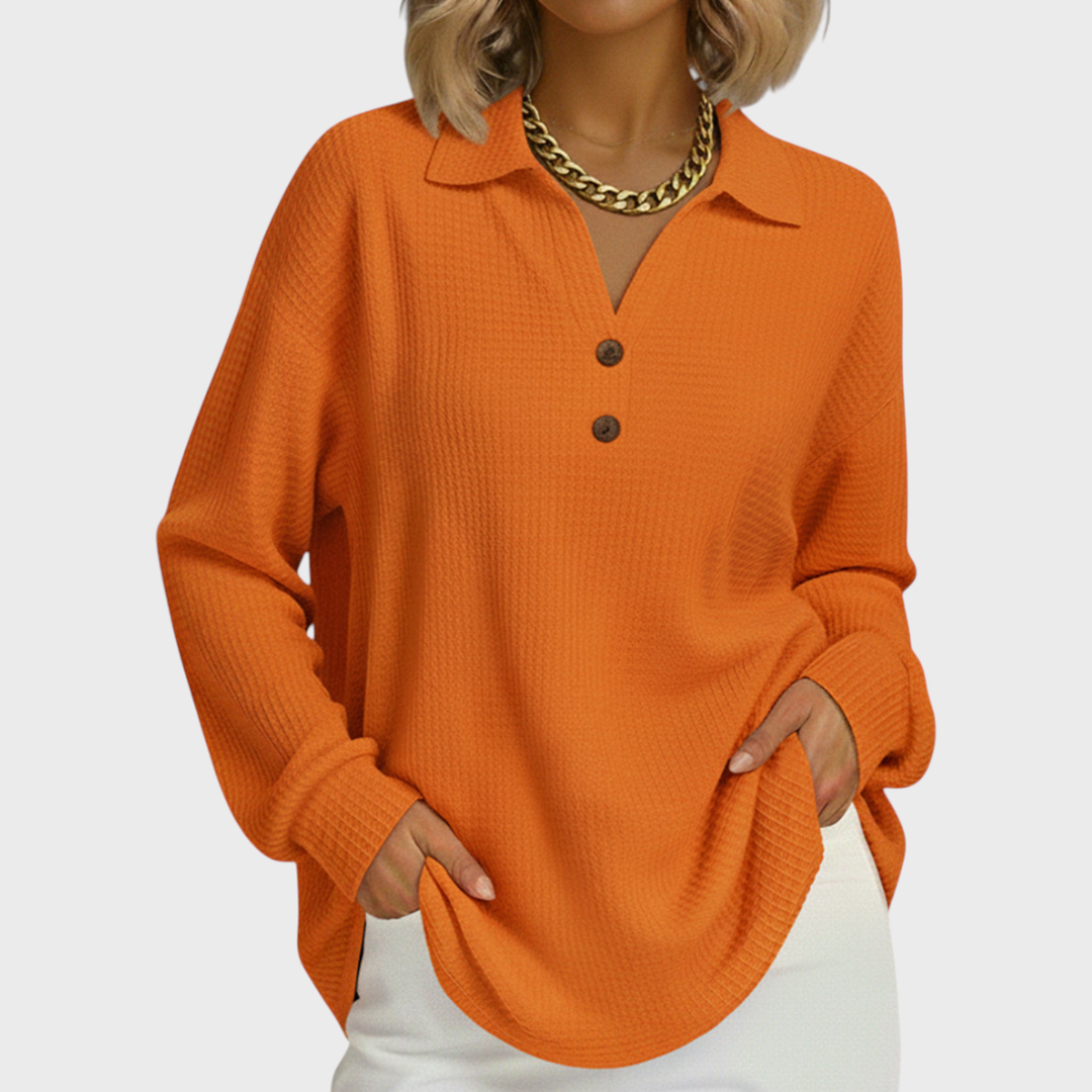 Nuria | Women's Christmas Print Long Sleeve Sweatshirt