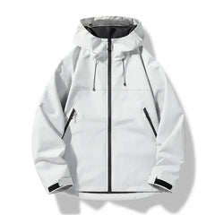 Oriol | Chaqueta Impermeable Cortavientos Hombre con Capucha
