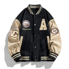 Oriol | Varsity Jacket Hombre Parches Bordados Botones
