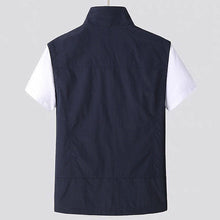 Óscar | Gilet Ligero Hombre Cuello Alto Bolsillos con Cremallera