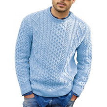 Óscar | Jersey de Punto Cuello Redondo Hombre Trenzado