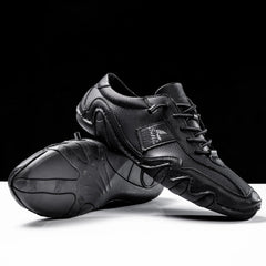 Óscar | Zapatos de Cuero Casual Hombre Cordones Suela Ondulada