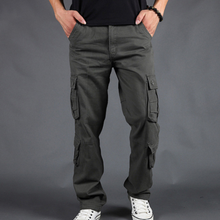 Pablo | Pantalón Cargo de Algodón Hombre Multibolsillos Corte Recto