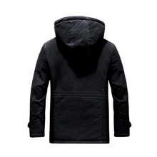 Pau | Parka Hombre Acolchada con Capucha Forro Polar