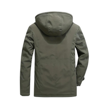 Pau | Parka Hombre Acolchada con Capucha Forro Polar