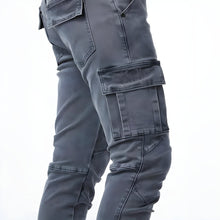 Pol | Cargo Pants Slim Hombre Multibolsillos