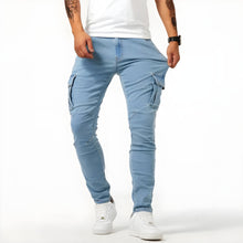 Pol | Cargo Pants Slim Hombre Multibolsillos