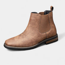 Rafael | Chelsea Boots Hombre Slip-On Cuero Sintético Suela Bloque