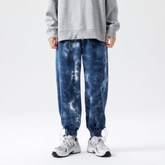 Rafael | Jogger Hombre Acid Wash Algodón Puños Elásticos