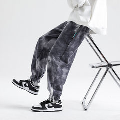 Rafael | Jogger Hombre Acid Wash Algodón Puños Elásticos
