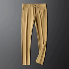 Rafael | Pantalón de Algodón Twill Hombre Corte Recto Vestir