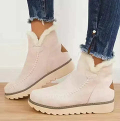 Rebeca | Botas Australianas de Ante Mujer Forro Borreguito Plataforma