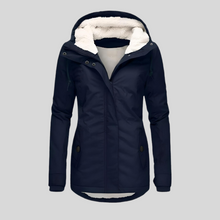 Rocío | Parka Impermeable Mujer con Capucha Forro Borreguito