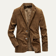 Rodrigo | Blazer de Pana Hombre Americana Entallada Forro Estampado