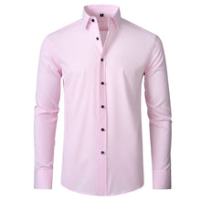 Rodrigo | Camisa Oxford Slim Fit de Manga Larga Hombre Stretch Cuello Clásico