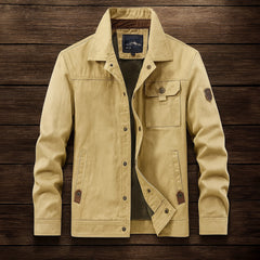 Rodrigo | Chaqueta Militar Hombre de Algodón Utilitaria Multipocket