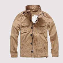 Rubén | Chaqueta Militar Hombre Algodón Bolsillos Cargo
