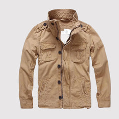 Rubén | Chaqueta Militar Hombre Algodón Bolsillos Cargo