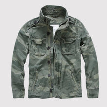 Rubén | Chaqueta Militar Hombre Algodón Bolsillos Cargo