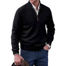 Rubén | Jersey de Punto Cuello Alto Hombre Media Cremallera